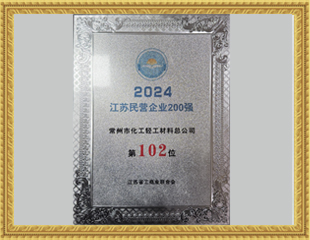 2024江蘇民營(yíng)企業(yè)200強(qiáng)